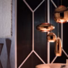 Tom Dixon Copper Wide Pendant Light