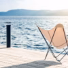 Cuero Butterfly Chair Outdoor