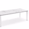 Delta Ceramic Marble Extending Table by Calligaris 