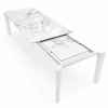 Delta Ceramic Marble Extending Table by Calligaris 