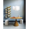 Desalto Clay Dining Table Round ⌀140cm in Handcraft Finishes