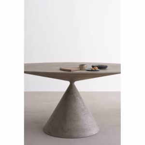 Desalto Clay Dining Table Round ⌀160cm in Handcraft Finishes
