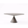 Desalto Clay Dining Table Round ⌀160cm in Handcraft Finishes