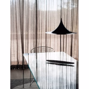 Desalto Liko Dining Table 404 in Transparent Glass Top