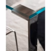 Desalto Liko Dining Table 404 in Transparent Glass Top