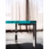 Desalto Liko Dining Table 404 in Transparent Glass Top