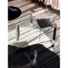 Desalto Liko Dining Table 404 in Transparent Glass Top