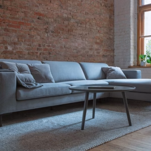 Sits Domino Modular Sofa Upholstered in Fabric or Leather
