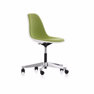 Eames Plastic Side Chair PSCC with Seat or Full Upholstery