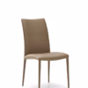 Eforma Asia Chair Diamond Quilted Upholstered with Metal Frame, In Low or High Back