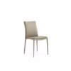 Eforma Asia Chair Diamond Quilted Upholstered with Metal Frame, In Low or High Back