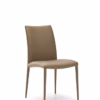 Eforma Asia Chair Diamond Quilted Upholstered with Metal Frame, In Low or High Back
