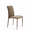 Eforma Asia Chair Upholstered with Metal Frame, In Low or High Back
