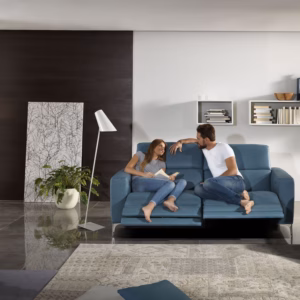 Matt Sofa With Relax Mechanism Operated by EgoItaliano
