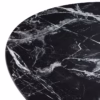 Eichholtz Solo Oval Dining Table Black or Grey Faux Marble