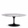Eichholtz Solo Oval Dining Table Black or Grey Faux Marble