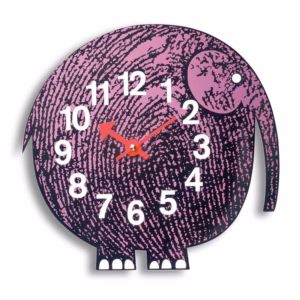 Vitra Elihu the Elephant - Zoo Timers Wall Clock