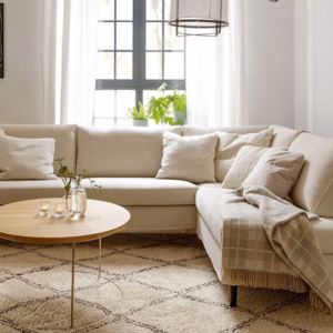 Sits Elis Modular Sofa with Footstool in Fabric