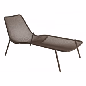 Round Outdoor Stackable Sunbed by Emu