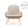 Era Low Lounge Wooden Leg Chair By Normann Copenhagen