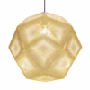 Tom Dixon Brass Etch Shade 50cm Pendant Light