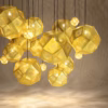 Tom Dixon Brass Etch Shade 50cm Pendant Light
