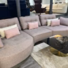Fama Arianne Love Sofa Fabric Satoru 141 and Nola 72 Ex-Display