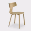 Fedra Wood Legs Chair by Lapalma