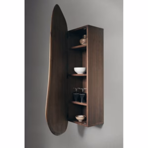 Ferm Living Feve Wall Cabinet in Walnut 