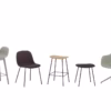 Fiber Tube Legs Side Chair by Muuto