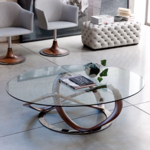 Infinity Oval Coffee Table by Porada