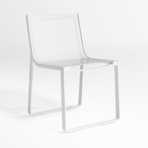 Flat Textil Dining Chair by Gandia Blasco