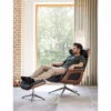FLEXLUX Clement Lounge Chair with Footstool