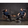FLEXLUX Clement Lounge Chair with Footstool