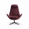 FLEXLUX Ghost High Lounge Chair with Footstool