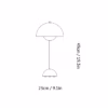 Metallic Flowerpot VP3 Table Lamp by &Tradition
