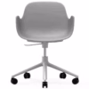 Form Swivel Armchair Wheels Base Gaslift by Normann Copenhagen