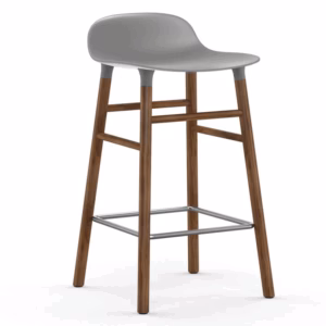 Form Barstool Wood Base by Normann Copenhagen