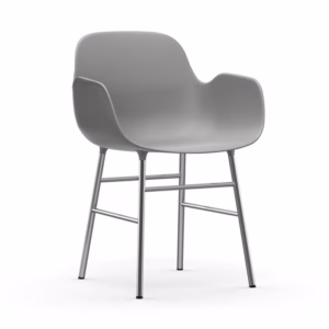 Form Armchair Metal Base By Normann Copenhagen