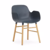Form Armchair Wood Base By Normann Copenhagen