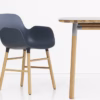 Form Armchair Wood Base By Normann Copenhagen
