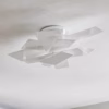 Foscarini Big Bang Ceiling Light Lamp in White or Red