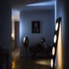 Foscarini Dolmen Floor Light Lamp in Aluminium