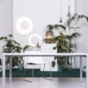 Foscarini Dolmen Suspension Light Lamp in Aluminium