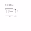 Foscarini Fields Wall Light 4 Different Sizes 2 Different Colours
