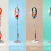 Foscarini Filo Floor Light Lamp in 4 Different Colours
