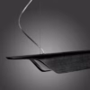 Foscarini Troag Strip Suspension Light Wood 185cm Length in 2 Finishes