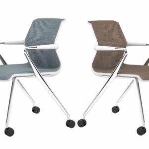 Vitra Unix Four-Legged Base Chair, Fabric Upholstery