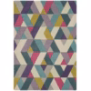Funk Blue/Green Chevron Rug by Asiatic