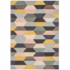 Funk Pastel Honeycomb Rug by Asiatic